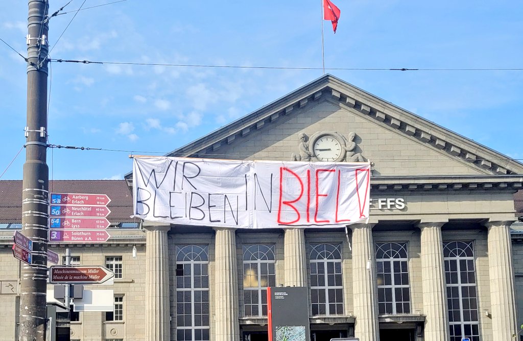 In der Stadt Biel nimmt die Solidarität unterschiedliche Formen an.